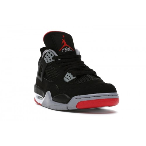 Кроссы Jordan 4 Retro Black Cement CDP (2008) - мужская сетка размеров