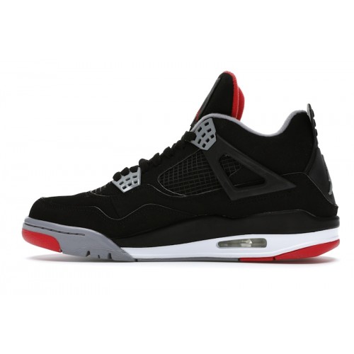 Кроссы Jordan 4 Retro Black Cement CDP (2008) - мужская сетка размеров