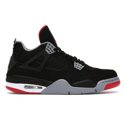 Кроссы Jordan 4 Retro Black Cement CDP (2008) - мужская сетка размеров