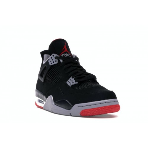 Кроссы Jordan 4 Retro Bred (2019) - мужская сетка размеров