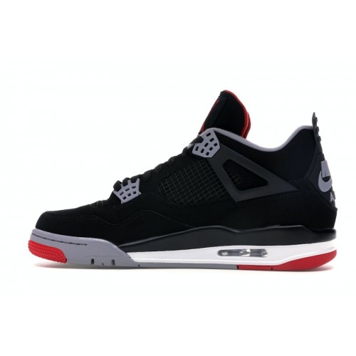 Кроссы Jordan 4 Retro Bred (2019) - мужская сетка размеров