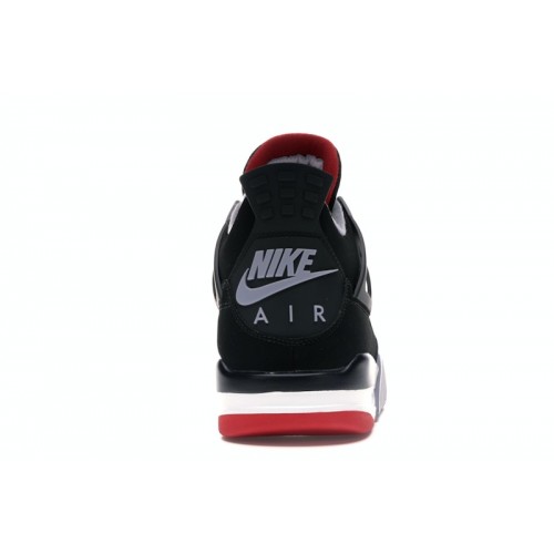 Кроссы Jordan 4 Retro Bred (2019) - мужская сетка размеров