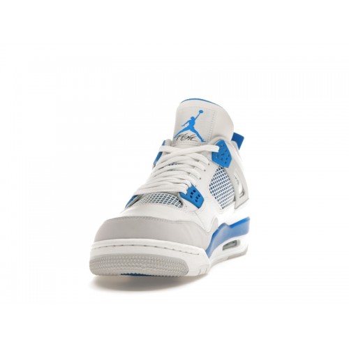 Кроссы Jordan 4 Retro Military Blue (2012) - мужская сетка размеров