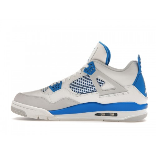 Кроссы Jordan 4 Retro Military Blue (2012) - мужская сетка размеров