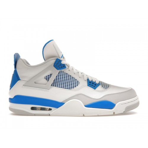 Кроссы Jordan 4 Retro Military Blue (2012) - мужская сетка размеров