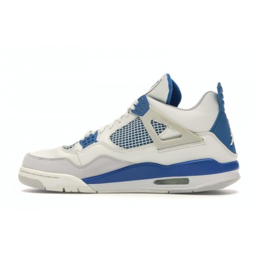 Кроссы Jordan 4 Retro Military Blue (2006) - мужская сетка размеров