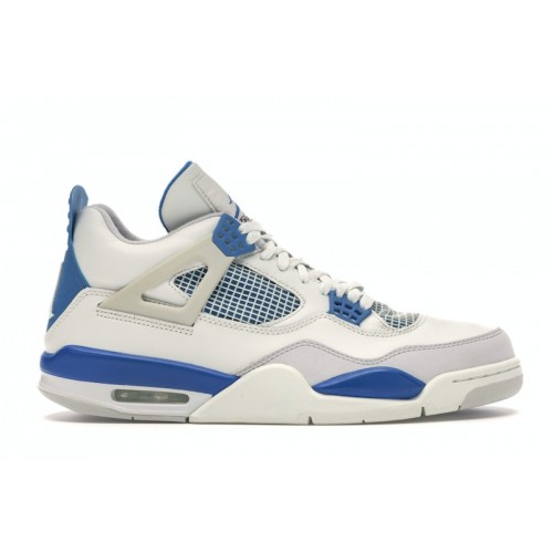 Кроссы Jordan 4 Retro Military Blue (2006) - мужская сетка размеров