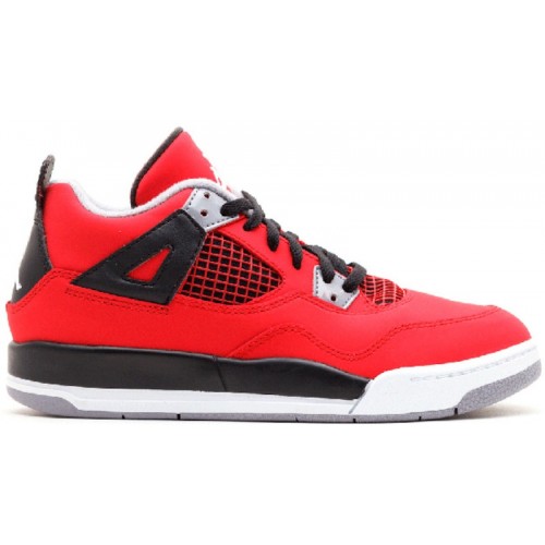 Air Jordan 4 Retro PS Toro Bravo 2013 - детская сетка размеров