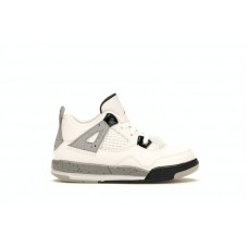 Кроссовки для малыша Jordan 4 Retro White Cement (2016) (TD)