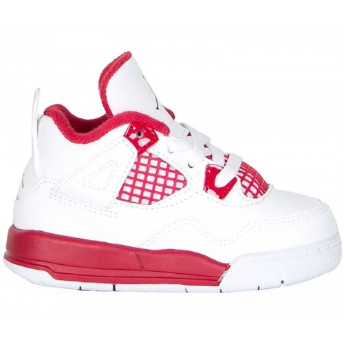 Кроссы Jordan 4 Retro Alternate 89 (TD) - детская сетка размеров