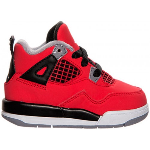Air Jordan 4 Retro TD Toro Bravo 2013 - детская сетка размеров