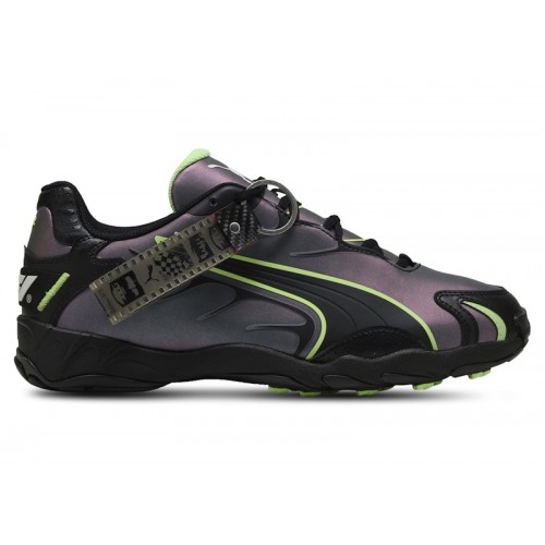 Кроссы Puma Inhale F1 75th Anniversary Green Black - мужская сетка размеров