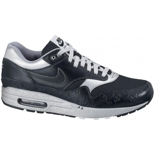 Кроссы Nike Air Max 1 Apollo Lunar Pack Black - мужская сетка размеров