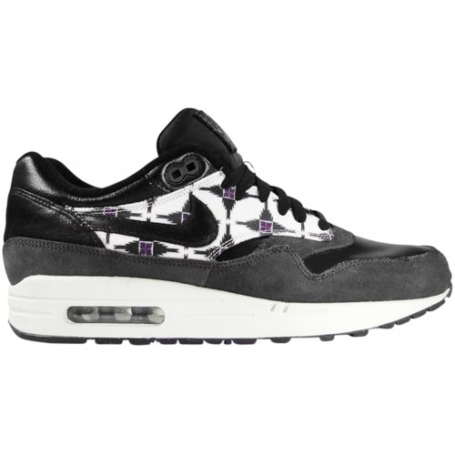 Кроссы Nike Air Max 1 Aztec Pack Black - мужская сетка размеров