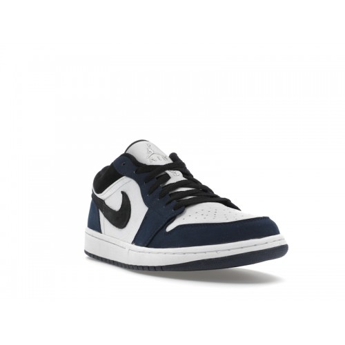 Air Jordan 1 Low Retro Navy - мужская сетка размеров