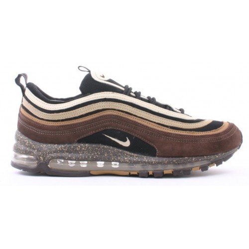 Кроссы Nike Air Max 97 True Baroque Brown - мужская сетка размеров