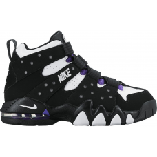 Подростковые кроссовки Nike Air Max 2 CB 94 Black White Purple (2015) (GS)