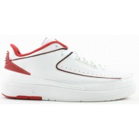 Кроссовки Jordan 2 Retro Low White Varsity Red