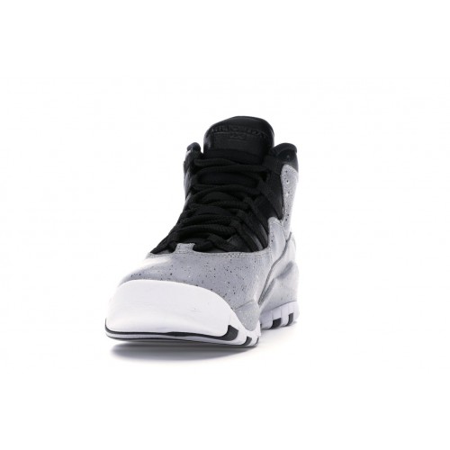 Кроссы Jordan 10 Retro Light Smoke Grey (GS) - подростковая сетка размеров