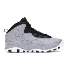 Подростковые кроссовки Jordan 10 Retro Light Smoke Grey (GS)