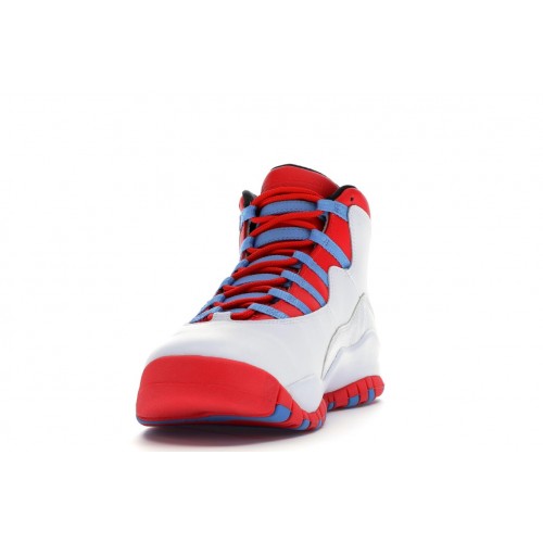 Кроссы Jordan 10 Retro Chicago Flag (GS) - подростковая сетка размеров