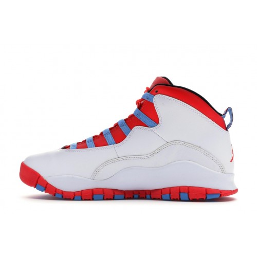 Кроссы Jordan 10 Retro Chicago Flag (GS) - подростковая сетка размеров