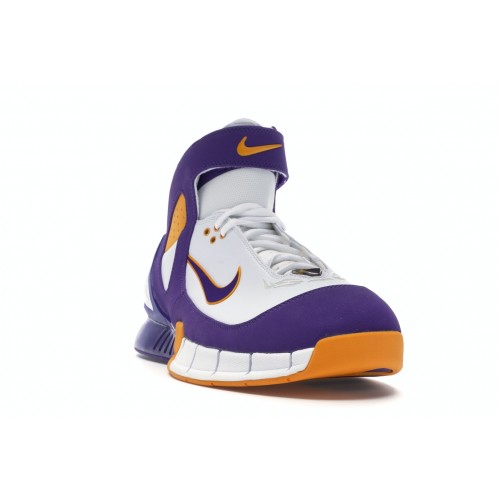 Кроссы Nike Air Zoom Huarache 2K5 Lakers Home - мужская сетка размеров