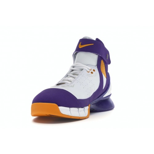 Кроссы Nike Air Zoom Huarache 2K5 Lakers Home - мужская сетка размеров