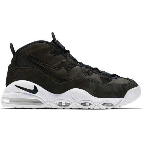 Кроссы Nike Air Max Uptempo Black - мужская сетка размеров