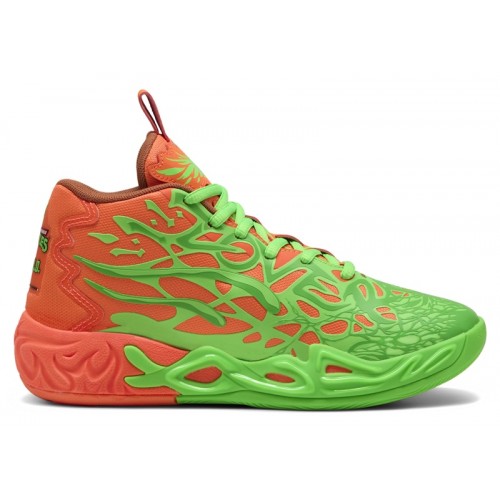 Кроссы Puma LaMelo Ball MB.04 Teenage Mutant Ninja Turtles Leonardo & Michelangelo (GS) - подростковая сетка размеров