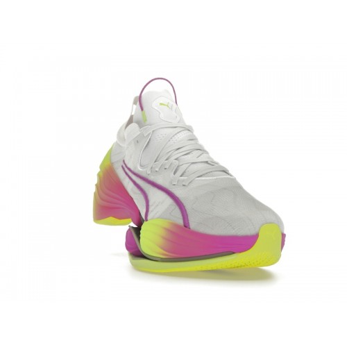 Кроссы Puma Fast-RB Nitro Elite LD Yellow Alert Pure Magenta - мужская сетка размеров