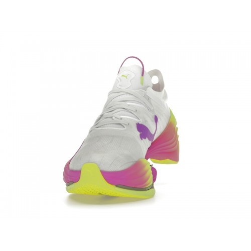 Кроссы Puma Fast-RB Nitro Elite LD Yellow Alert Pure Magenta - мужская сетка размеров
