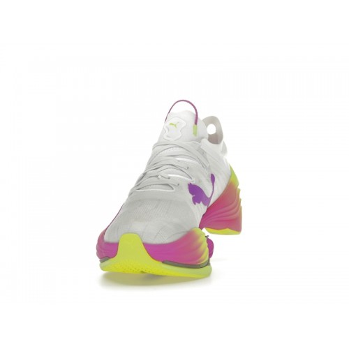 Кроссы Puma Fast-RB Nitro Elite LD Yellow Alert Pure Magenta (W) - женская сетка размеров