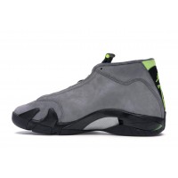 Кроссовки Jordan 14 Retro Graphite Chartreuse (2005)