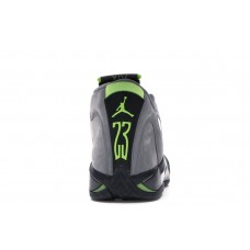Кроссовки Jordan 14 Retro Graphite Chartreuse (2005)