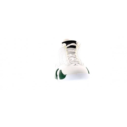 Кроссы Jordan 14 Retro White Forest Green - мужская сетка размеров