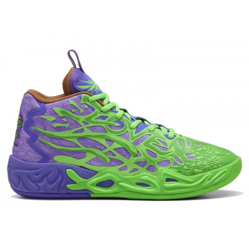 Кроссы Puma LaMelo Ball MB.04 Teenage Mutant Ninja Turtles Raphael & Donatello - мужская сетка размеров