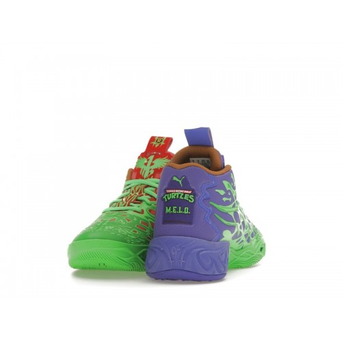 Кроссы Puma LaMelo Ball MB.04 Teenage Mutant Ninja Turtles Raphael and Donatello (GS) - подростковая сетка размеров