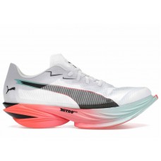 Puma Fast-R Nitro Elite 3 White Glowing Red Mint