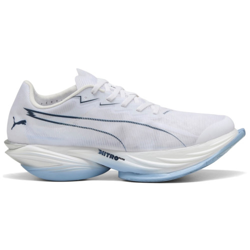 Puma Fast-R Nitro Elite 3 White Chambray Blue - мужская сетка размеров