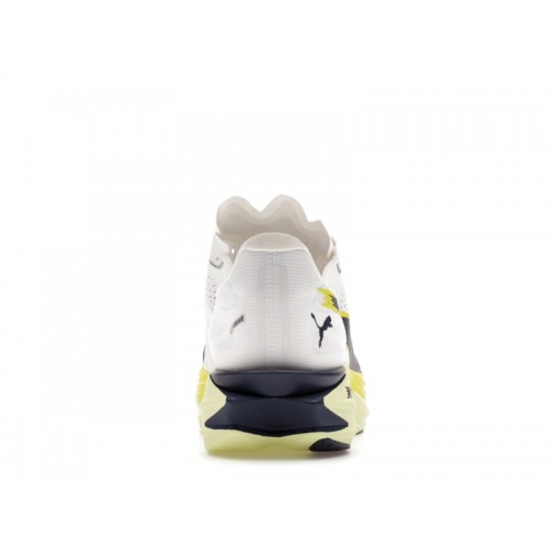 Puma Deviate Nitro Elite 4 White Apple Spritz Lime - мужская сетка размеров Puma Deviate Nitro Elite 4 White Apple Spritz Lime - мужская сетка размеров