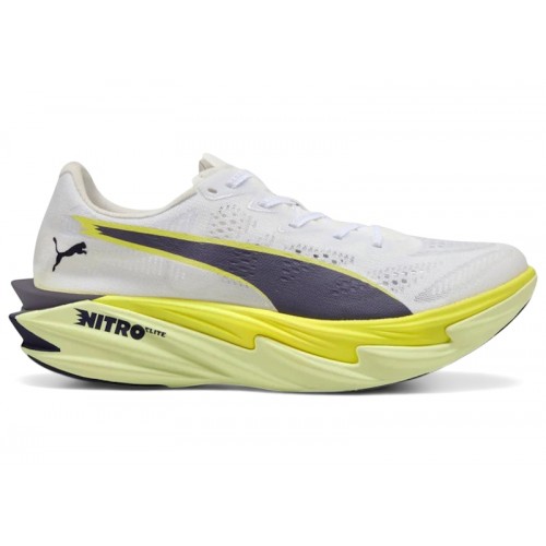 Puma Deviate Nitro Elite 4 White Apple Spritz Lime (W) - женская сетка размеров