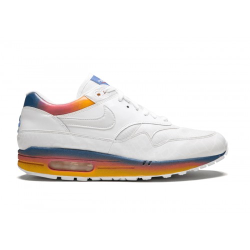 Кроссы Nike Air Max 1 Premium Sunrise Rainbow (2007) - мужская сетка размеров