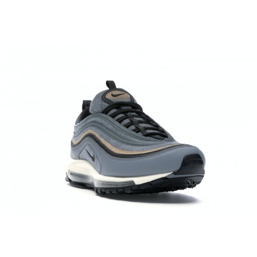 Nike Air Max 97 Premium Cool Grey Mushroom - мужская сетка размеров