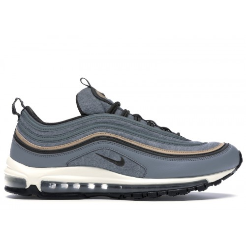 Nike Air Max 97 Premium Cool Grey Mushroom - мужская сетка размеров