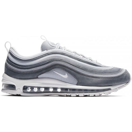 Nike Air Max 97 Premium Wolf Grey - мужская сетка размеров