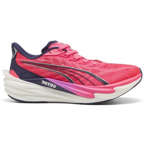 Puma Deviate Nitro 4 HYROX Pure Pink (W) - женская сетка размеров