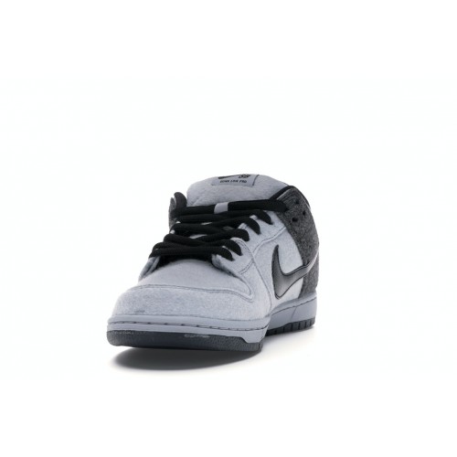 Кроссы Nike Dunk Low Premium SB Wolf Grey/Black - мужская сетка размеров