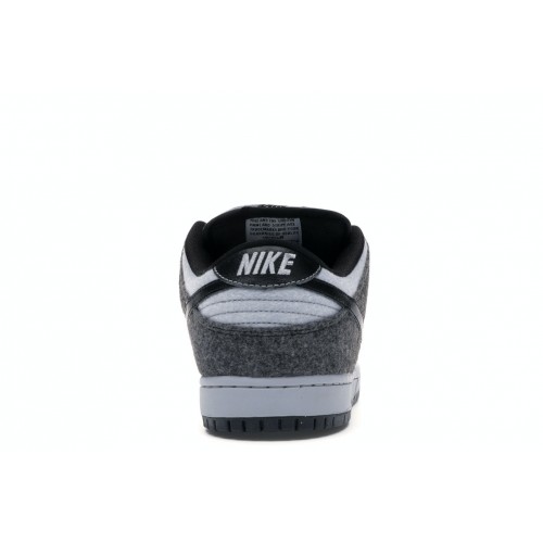 Кроссы Nike Dunk Low Premium SB Wolf Grey/Black - мужская сетка размеров