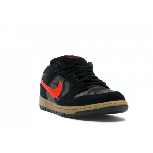 Кроссы Nike SB Dunk Low Black Rough Green - мужская сетка размеров